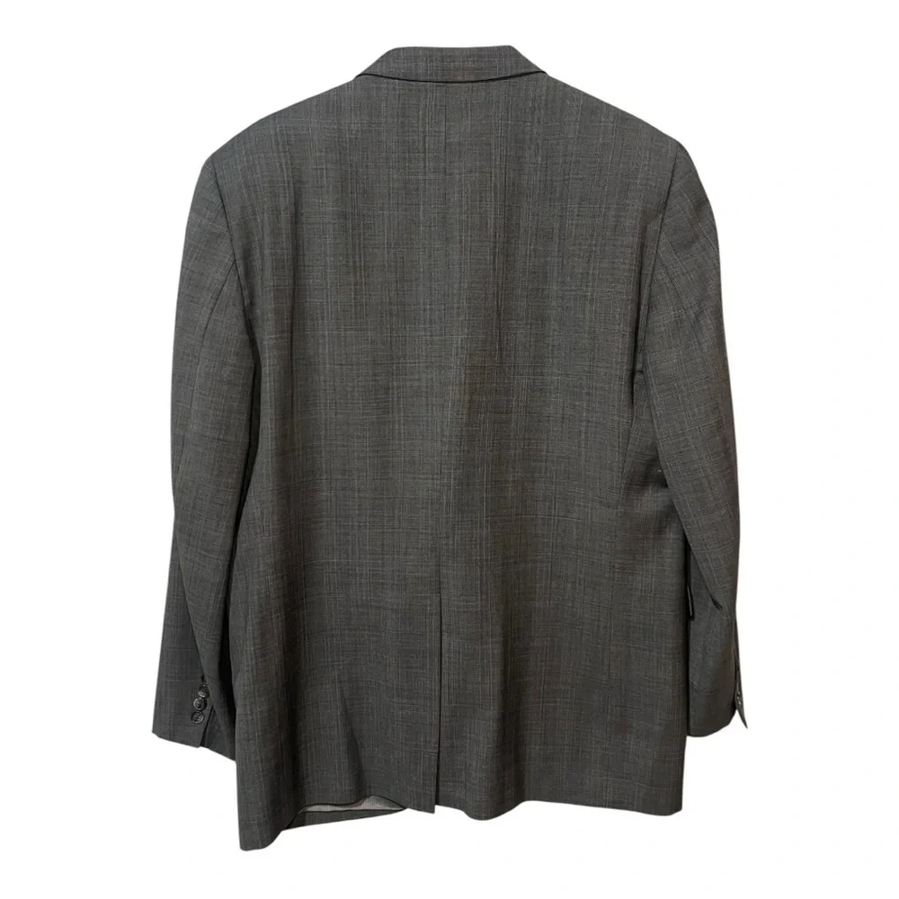 Jack Victor Collection Suit Jacket Sport Coat Plaid Size 43R  Loreto CT Wool